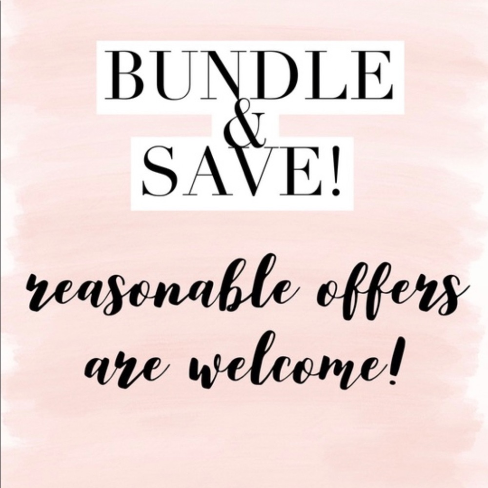 Bundle and save 10% or more!!